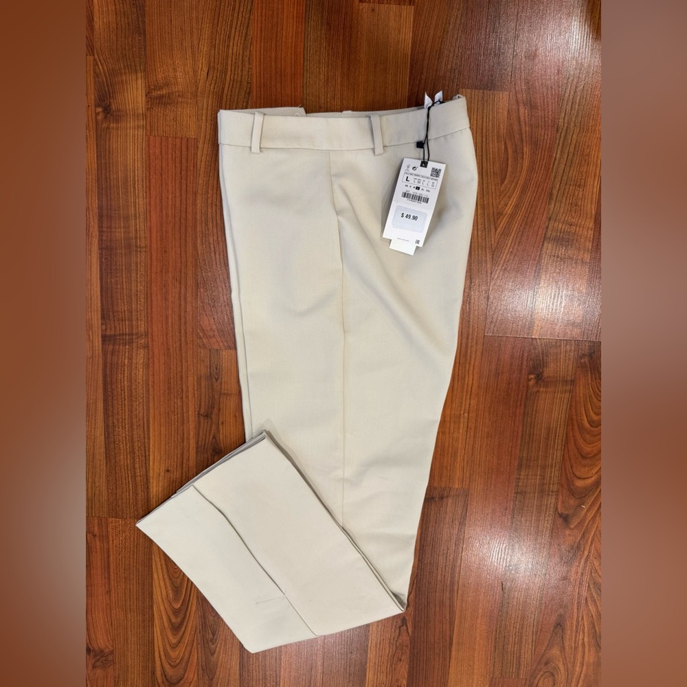 Zara Straight Slit Pants